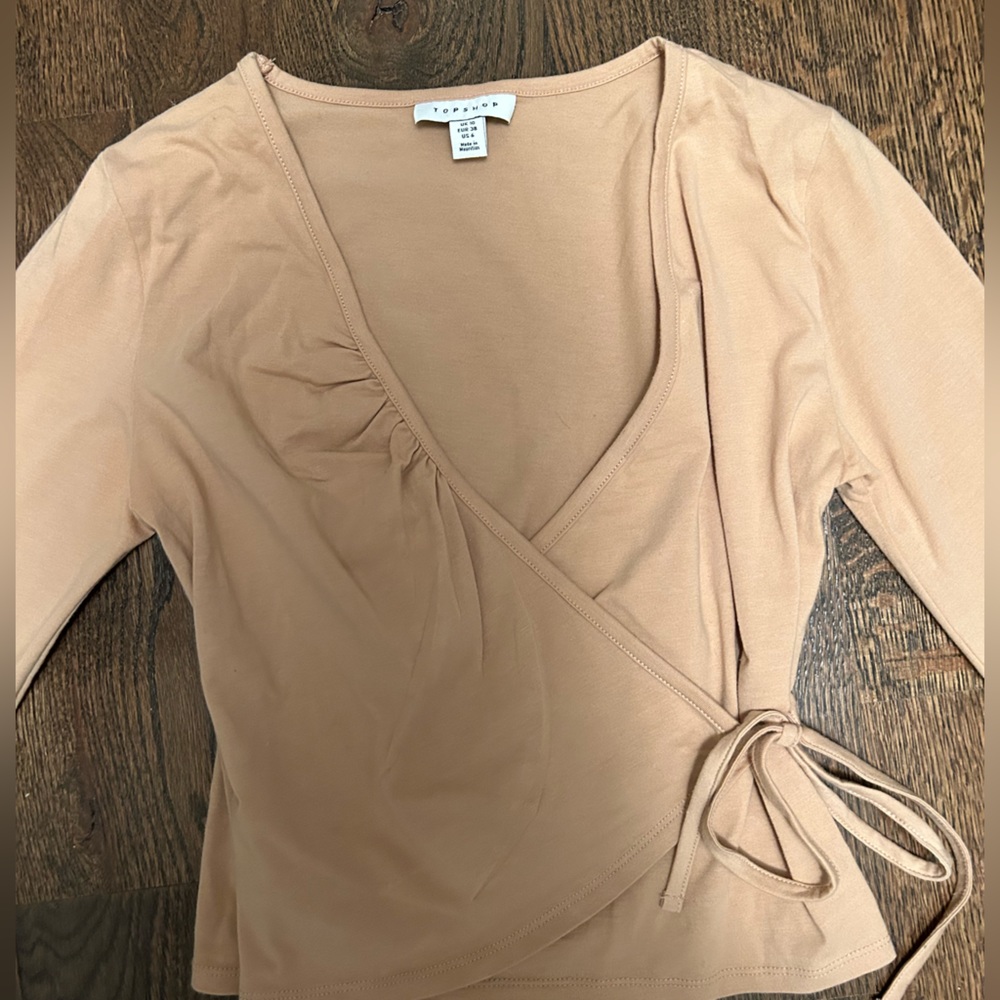 TopShop Crossover Long Sleeve